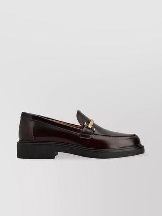 Tod's leather loafers
