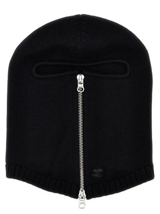 【関税&送料込】Courreges Hats Black Courrèges Black Signature Bucket Hat Courreges