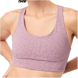 Mandala Sports Bra Printed Sport-BH f&uuml;r Damen | beige/rosa