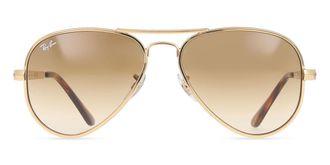 Ray-Ban RB3925 Aviator Max 001/51 Mens Sunglasses Gold Size 58