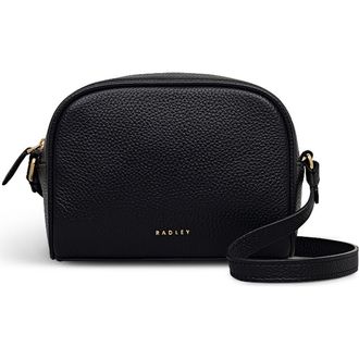 Radley London The Daily Mini Zip Around Crossbody Bag in Black at Nordstrom, Size X-Small