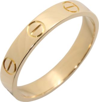 Cartier Gold Yellow Gold (18K) Band Ring (Pre-Owned)