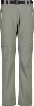 F.lli Campagnolo Zip Off Pant Zip-Off-Hose f&uuml;r Damen | grau/oliv