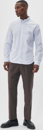 Matinique Overhemd met lang mouwen MAtrostol Regular fit blue