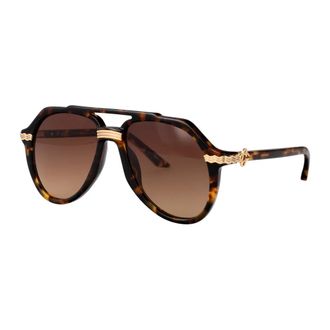 Casablanca Rajio Zonnebril voor Stijlvolle Zonbescherming - unisex - Zonnebrillen - Bruin - 56 MM - Accessoires