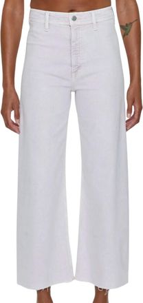 Pistola Denim Penny High Rise Wide Leg Crop Jean In Lavender Haze
