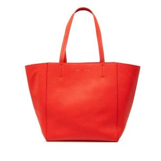 Celine Pre-owned Tote Bags, female, Red, Size: ONE SIZE Pre-owned Phantom Cabas Tote Bag