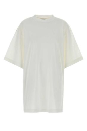 Bottega Veneta White Crew Neck T-Shirt