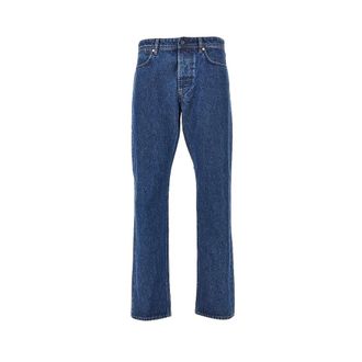 Stone Island Denim Research Straight Fit Jeans - Heren - Jeans - Blauw - Maat: W38 Denim