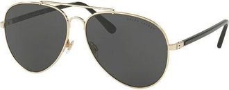 Ralph Lauren RL7058 911687 Womens Sunglasses Gold Size 62