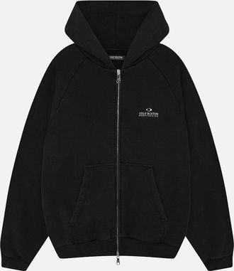 Duke + Dexter Duke + Dexter, Mens CB Emblem Zip Hoodie, Size XS