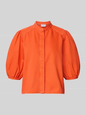 Jake*s Casual Regular Fit Bluse mit Ballon&auml;rmeln in Rot, Gr&ouml;&szlig;e 34