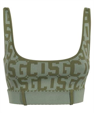 GCDS Knitted Crop Top