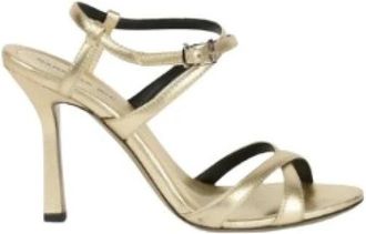 Barbara Bui Metallic hak sandalen - Dames - Sandalen met hakken - Veelkleurig - 37 1/2 EU - Leer - Schoenen