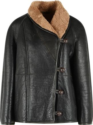 Isabel Marant Camber Black Pele Sheepskin