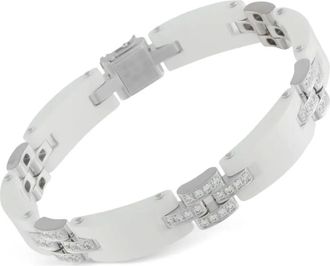 Cartier Bracciale in oro bianco 18 carati con diamanti - Argento