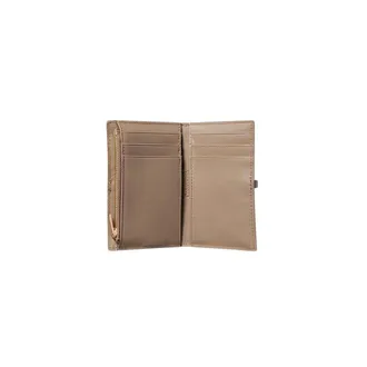 Calvin Klein Pebbled Leather Wallet - Beige