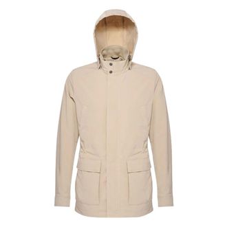 Geox Wind Jackets, male, Beige, Size: 2XL Damon Wind Jacket