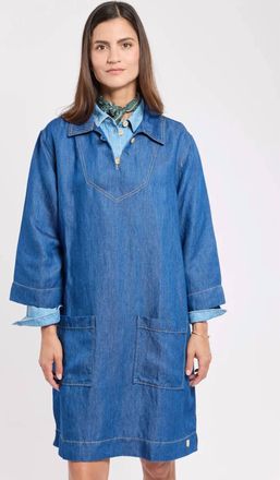Armor Lux Heritage Denim Dress In Jean