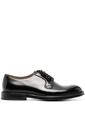 Doucal's Oxford stringate in pelle - Nero