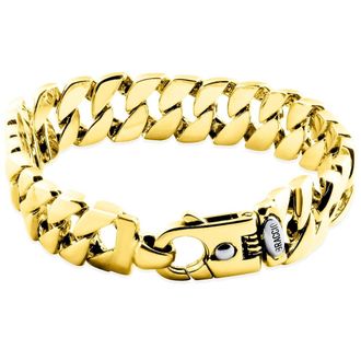 Pompeii3 Mens Cuban Link 14k Gold (134gram) or Platinum (217gram) 15mm Bracelet 15