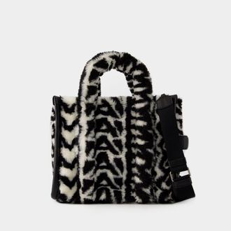 Marc Jacobs De Medium Tote - Marc Jacobs - Synthetisch - Zwart/Ivoor