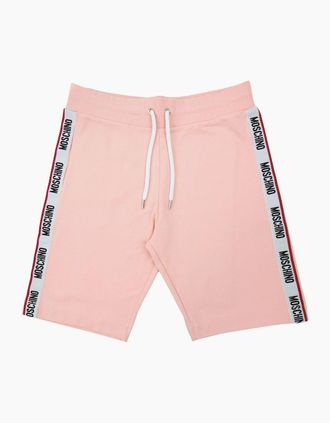 Moschino Mens Moschino Underwear Logo Tape Shorts Pink 0227 - Size: 37/36/32
