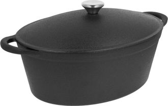 OEM Asador De Hierro Fundido 6,4l 33cm Brunbeste Bb-2651