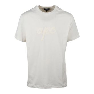 A.P.C. T-Shirts, male, White, Size: XS Standard Item T-shirt