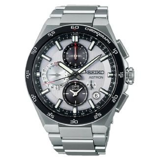 Seiko Chronograph Quartz Silver Dial Mens Watch SSH153J1