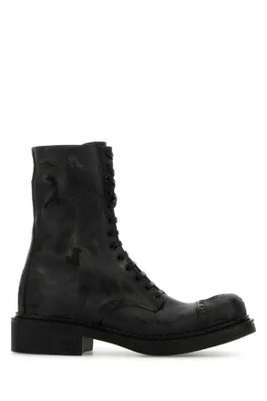 【MiuMiu】モト ラウンドトゥブーツ☆SALE中 Miu Miu Boots − Sale: up to −18% | Stylight
