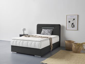 Cotta Boxbett »Lighstar« inklusive LED-Beleuchtung, Topper, Bettkasten und Zierkissen