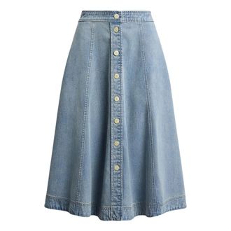 Ralph Lauren Denim Skirts, female, Blue, Size: XS Denim Skirt
