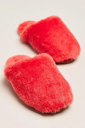 Maeve Faux Fur Slippers
