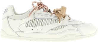 Pinko Yulia 01 Sneakers - Dames - Sneakers - Wit - 40 EU - Leer - Schoenen