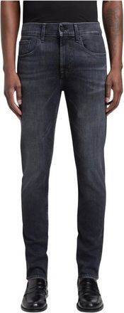 7 For All Mankind Uomo, Jeans, Grigio, W33, new