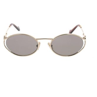 Miu Miu MU 52 Ovaalvormige zonnebril - unisex - Accessoires - Geel - Maat: ONE Size