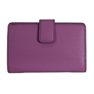 Coccinelle Wallets & Cardholders, female, Purple, Size: ONE SIZE Metallic Soft Wallet