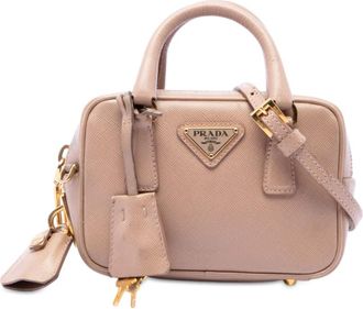 Prada Pre-owned Prada Mini Saffiano Lux Bauletto Bag Ladies II30QJGGM59SBVDI