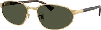 Ray-Ban Rb 3777 Zonnebril - unisex - Zonnebrillen - Geel - 59 MM - Accessoires