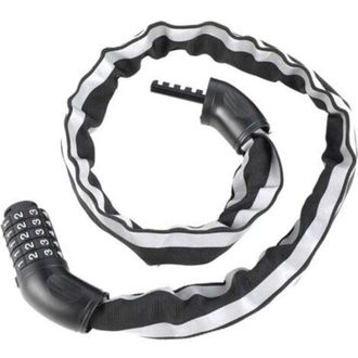OEM Candado Para Bicicleta - Candado De Combinaci&oacute;n Para Bicicleta - Candado De Cadena Para Bicicleta - Candado De Alta Seguridad Para Bicicleta - Con Tir