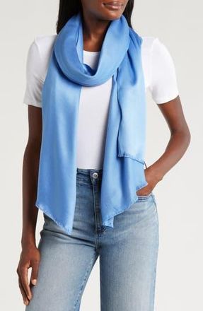 Vince Camuto Oversized Satin Pashmina Wrap in Provence at Nordstrom Rack