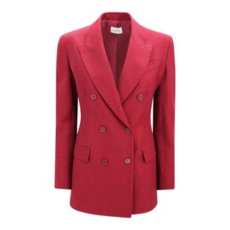 P.A.R.O.S.H. Blazers, female, Red, Size: M Double-breasted Jacket
