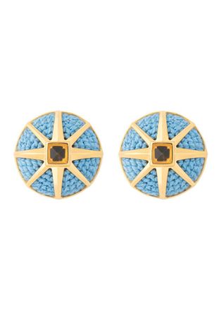 Maria Frering Bondone Gold-plated Stud Earrings - One Size