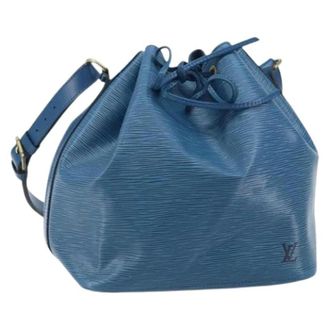 Louis Vuitton Bolso Bucket Pre-owned - Pre-owned - Mujer - Azul - ONE SIZE