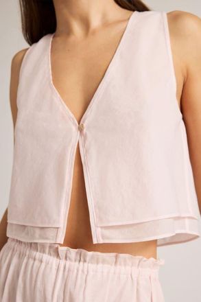 Negative Underwear Island Play Top in Shell at Nordstrom, Size Xx-Large