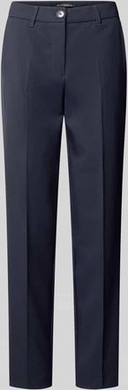 Betty Barclay Stoffhose mit Bügelfalten in Marine, Größe 36