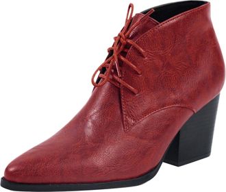 Generic Wide Fit Ladies Ankle Boots Winter Ankle Boots for Women UK Waterproof Fashion Womens Fashion Single Shoes Foreign Trade 4 Color Thick Heel Pointed Pl