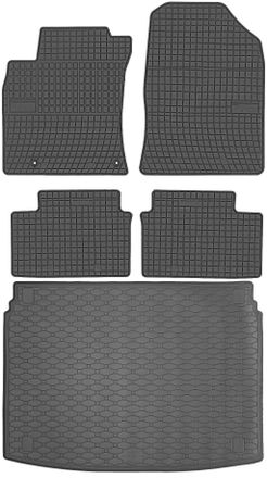 OEM Kia Ceed Iii Hatchback Desde Junio De 2018. Juego: Alfombrillas De Goma Para Coche + Alfombrilla Para Maletero