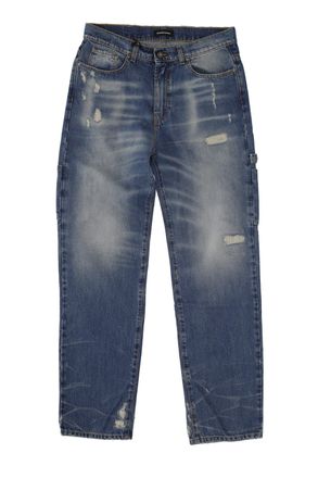 Salvatore Santoro Pure Cotton Ripped Jeans
